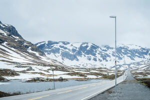 Mountain landscape in Norway