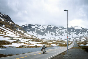Mountain landscape in Norway