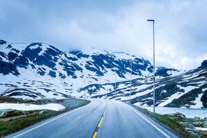 Mountain landscape in Norway