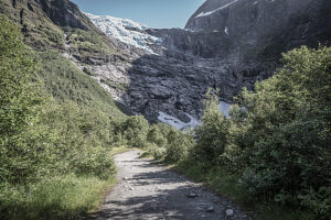Boyabreen Glacier in Norway