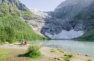 Boyabreen Glacier in Norway