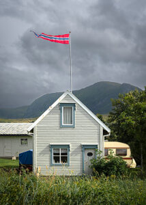 Old wooden house in Norway