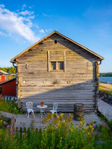 Wooden house in Sweden