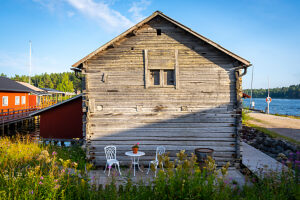 Wooden house in Sweden