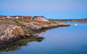 Wooden house in Sweden
