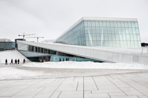 Opernhaus in Oslo, Norwegen Opernhaus in Oslo, Norwegen