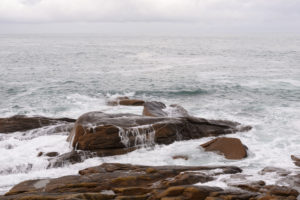 France, Brittany, Côtes-d'Armor, Côte de Granite Rose, Ploumanac'h, granite rock in the surge France, Brittany, Côtes-d'Armor, Côte de Granite Rose, Ploumanac'h, granite rock in the surge