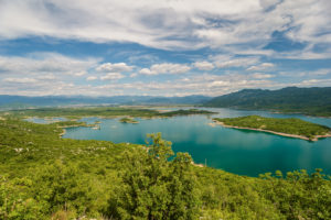 View on the Slansko lake at Niksic, Montenegro. View on the Slansko lake at Niksic, Montenegro.