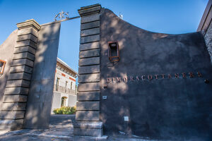 The hotel of the Cottanera winery at the northern foot of Mount Etna. Castiglione di Sicilia, Catania, Sicily, Italy.