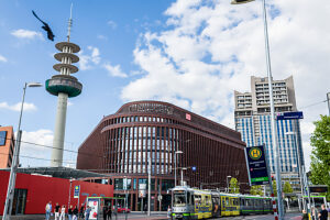 The VW Tower, also known as the Telemoritz or "old television tower", is located in the center of Hanover, Lower Saxony, Germany. The VW Tower, also known as the Telemoritz or "old television tower", is located in the center of Hanover, Lower Saxony, Germany.