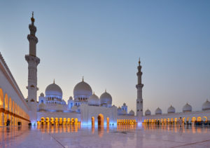 Abu Dhabi, UAE, Emirates, United Arab Emirates, Africa, Middle East, Grand Sheikh Zayed Mosque, Blue hour, Abu Dhabi, UAE, Emirates, United Arab Emirates, Africa, Middle East, Grand Sheikh Zayed Mosque, Blue hour,