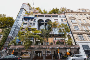 Vienna, Austria, Europe, Hundertwasser House Vienna, Austria, Europe, Hundertwasser House