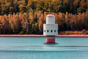 Europe, Bavaria, Bavarian Forest, National Park, Trinkwassertalsprerre, Frauenau, Water Reservoir, Tower Europe, Bavaria, Bavarian Forest, National Park, Trinkwassertalsprerre, Frauenau, Water Reservoir, Tower