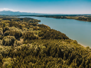 Europe, Germany, Bavaria, Alps, Chiemgau, Simssee, Countryside, Hirnsberg, Bad Endorf