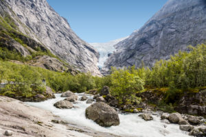 Briksdal Glacier, Norway Briksdal Glacier, Norway