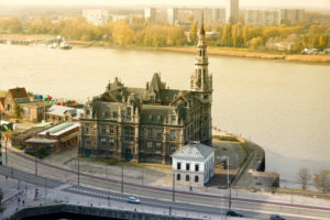 Buildings in the port of Antwerp Buildings in the port of Antwerp