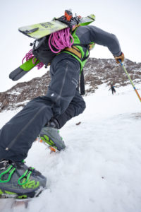 Ski tour in Isafjördur, Westfjords, Iceland