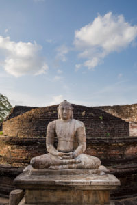 Buddha statues in dilapidated ruin of the old capital of Sri Lanka, Polonnaruwa Buddha statues in dilapidated ruin of the old capital of Sri Lanka, Polonnaruwa