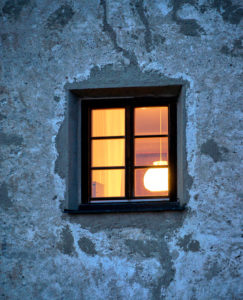 Germany, Bavaria, Upper Bavaria, Burghausen, castle, facade, window, light Germany, Bavaria, Upper Bavaria, Burghausen, castle, facade, window, light