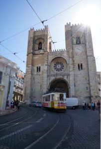 Europe, Portugal, Lisbon region, Lisbon, Lisbon Cathedral, Catedral se Patriarcal, Santa Maria Maior, exterior Europe, Portugal, Lisbon region, Lisbon, Lisbon Cathedral, Catedral se Patriarcal, Santa Maria Maior, exterior