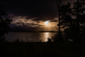 Sunset over Lake Brunner, South Island New Zealand Sunset over Lake Brunner, South Island New Zealand