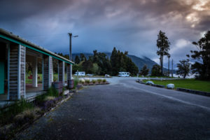 Iveagh Bay Campground, Lake Brunner, South Island New Zealand Iveagh Bay Campground, Lake Brunner, South Island New Zealand