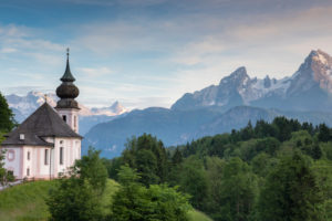 Europe, Germany, Bavaria, Berchtesgadener Land, Berchtesgaden, Wallfahrtskirche Maria Gern Europe, Germany, Bavaria, Berchtesgadener Land, Berchtesgaden, Wallfahrtskirche Maria Gern