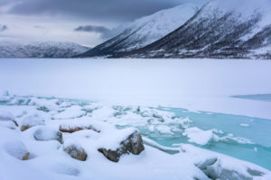 Europe, Norway, Troms, Tromvik, weather change Europe, Norway, Troms, Tromvik, weather change