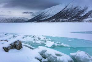 Europe, Norway, Troms, Tromvik, weather change Europe, Norway, Troms, Tromvik, weather change
