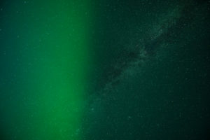 Europe, Nordic island nation, Iceland, Northern Lights on Gulfoss Europe, Nordic island nation, Iceland, Northern Lights on Gulfoss