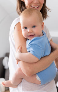 Mother and baby