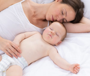 Mother and baby
