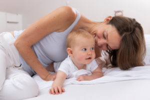 Mother and baby