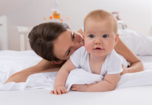 Mother and baby