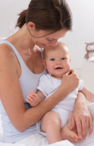 Mother and baby