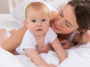 Mother and baby