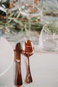 Wedding, table, set, detail, cutlery,