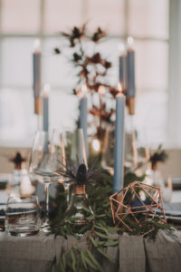 Wedding, table, laid, detail, blur,