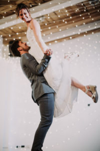 Wedding, newlyweds, happy, wedding dance, lifting figure,