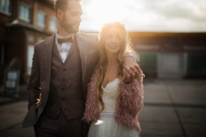 Newlyweds, outside Newlyweds, outside