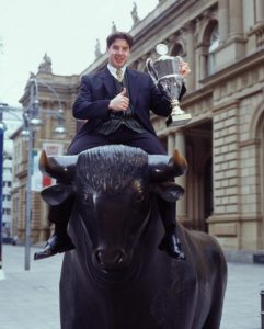Börsenskulptur „Bulle und Bär“ wird 30 Jahre alt