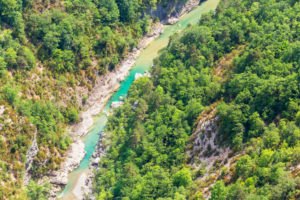 Gorge du Verdon, aerial view, Alpes de Haute Provence, Provence, France Gorge du Verdon, aerial view, Alpes de Haute Provence, Provence, France