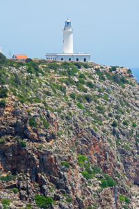 Sa Mola lighthouse, Formentera, Balearic Islands, Spain Sa Mola lighthouse, Formentera, Balearic Islands, Spain