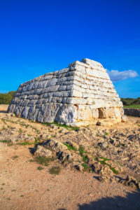 Megalithic tomb at the site of Es Tudons, Menorca, Balearic Islands, Spain, Europe Megalithic tomb at the site of Es Tudons, Menorca, Balearic Islands, Spain, Europe