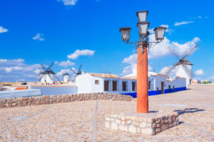 Windmills, Campo de Criptana, Ciudad Real Province, Castilla-La Mancha, Spain, 