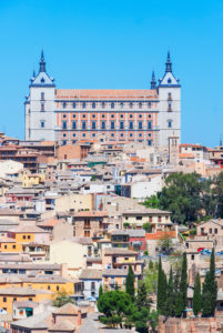 The Alcazar, Toledo, Castilla La Mancha, Spain The Alcazar, Toledo, Castilla La Mancha, Spain