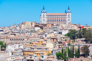 The Alcazar, Toledo, Castilla La Mancha, Spain The Alcazar, Toledo, Castilla La Mancha, Spain