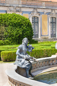 Queluz National Palace garden, Queluz, Lisbon, Portugal