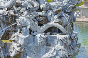 Fountain, Queluz National Palace, Queluz, Lisbon, Portugal