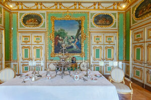 The Sala das Merendas, Queluz National Palace, Queluz, Lisbon, Portugal